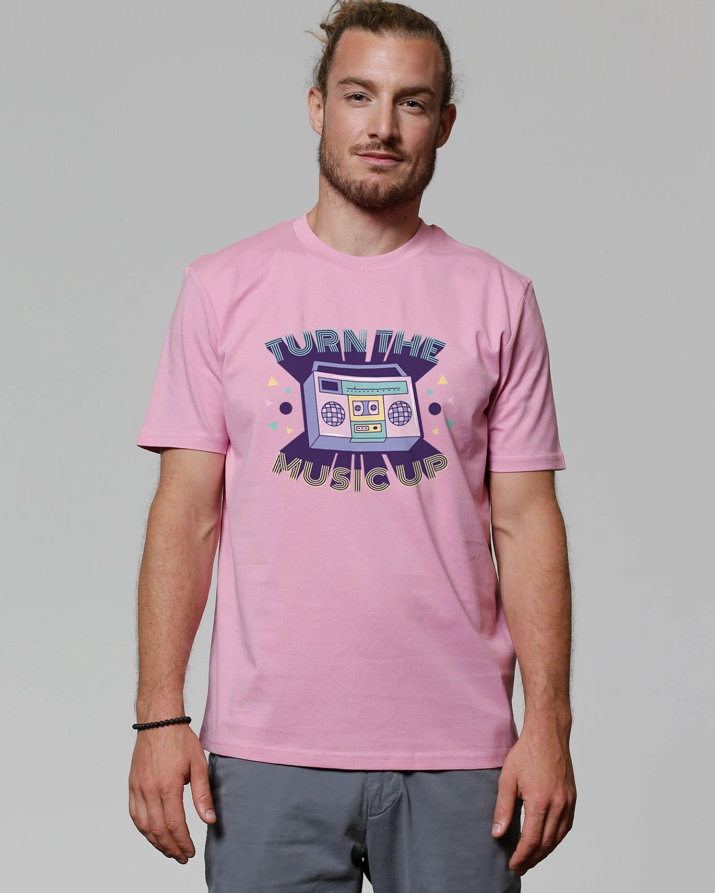 Watapparel T-Shirt Turn the music up – Ansicht 2