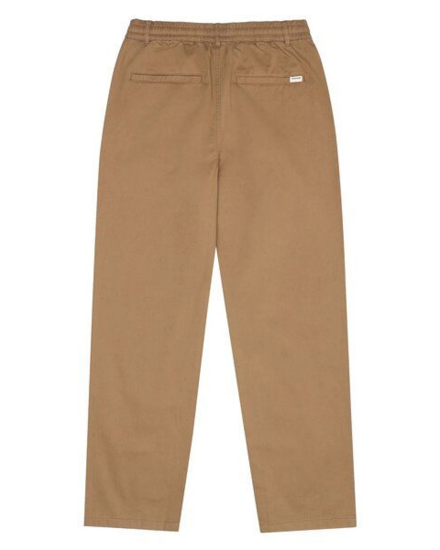 KnowledgeCotton Apparel CHLOE Barrel Mid-Rise Twill Chino - GOTS/Vegan – Ansicht 3