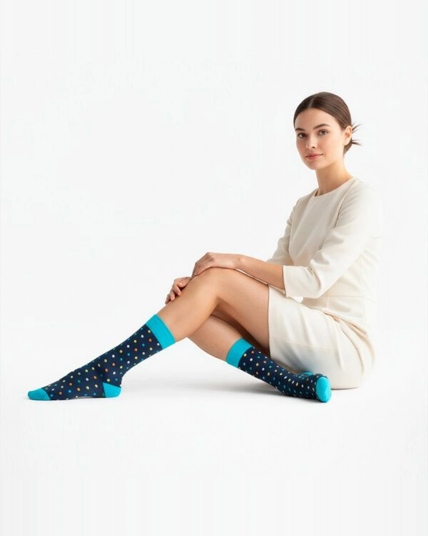 The Arctic Bay Baumwollsocken aus Bio-Baumwolle – Deep Blue Edition (4er Set) – Ansicht 3