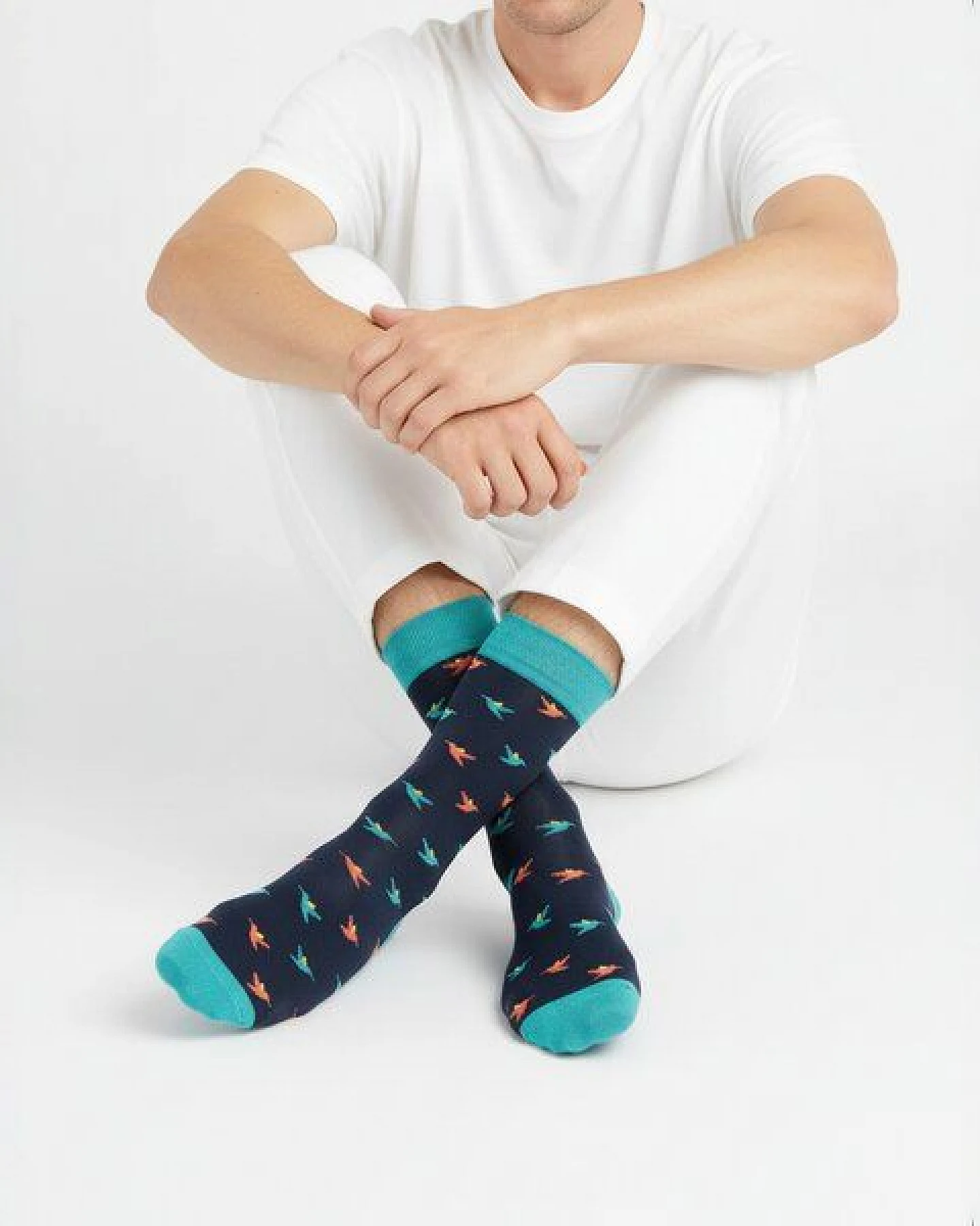 The Arctic Bay Baumwollsocken aus Bio-Baumwolle – Deep Blue Edition (4er Set) – Ansicht 3