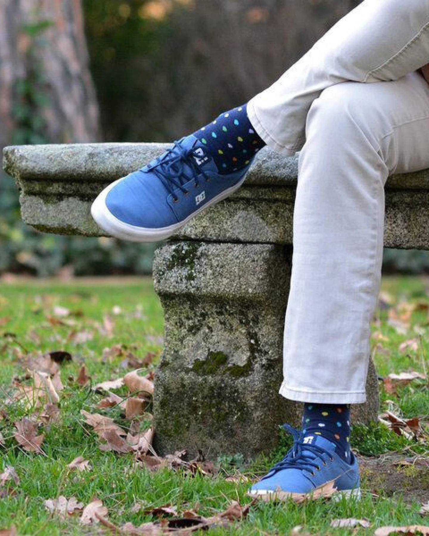 The Arctic Bay Baumwollsocken aus Bio-Baumwolle – Deep Blue Edition (4er Set) – Ansicht 4