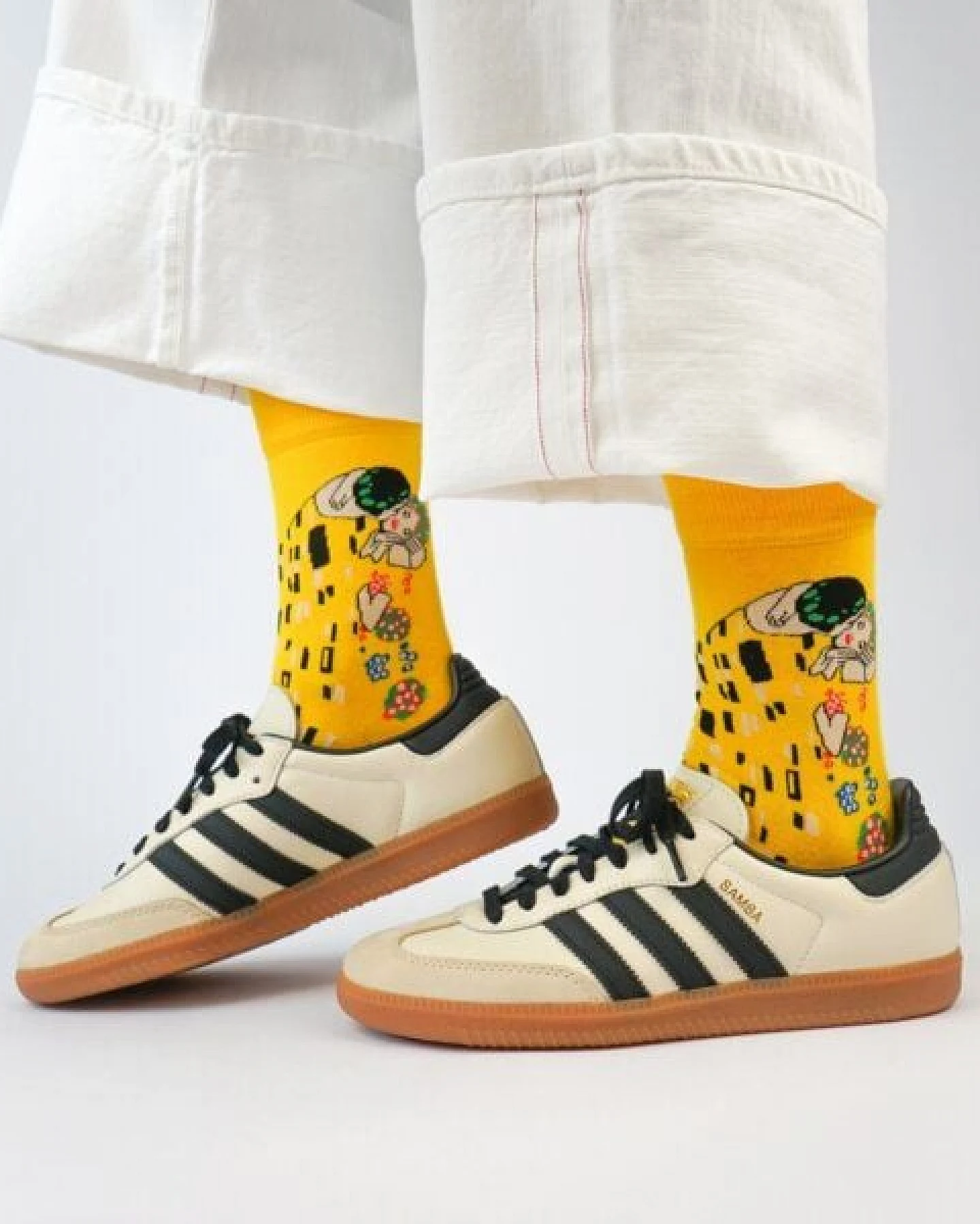 KUNSTSOKKEN Kunst Socken Set - Nahtlose Bunte Socken aus Bio-Baumwolle Mix - Witzige Socken Lustige Socken Verrückte Socken – Ansicht 2