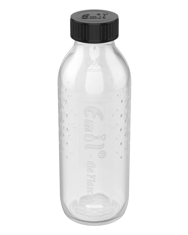 Emil Ersatz Glasflasche für Emil Getränkeflasche, Weithals 400 ml
