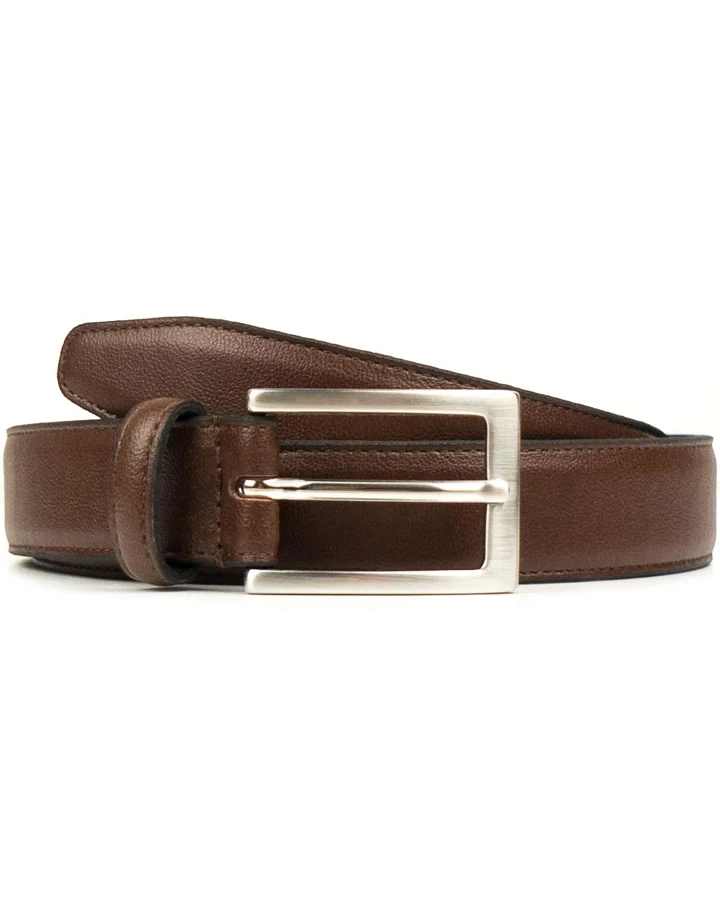Will's Vegan Store Herren vegan Gürtel Classic 3 Cm Braun