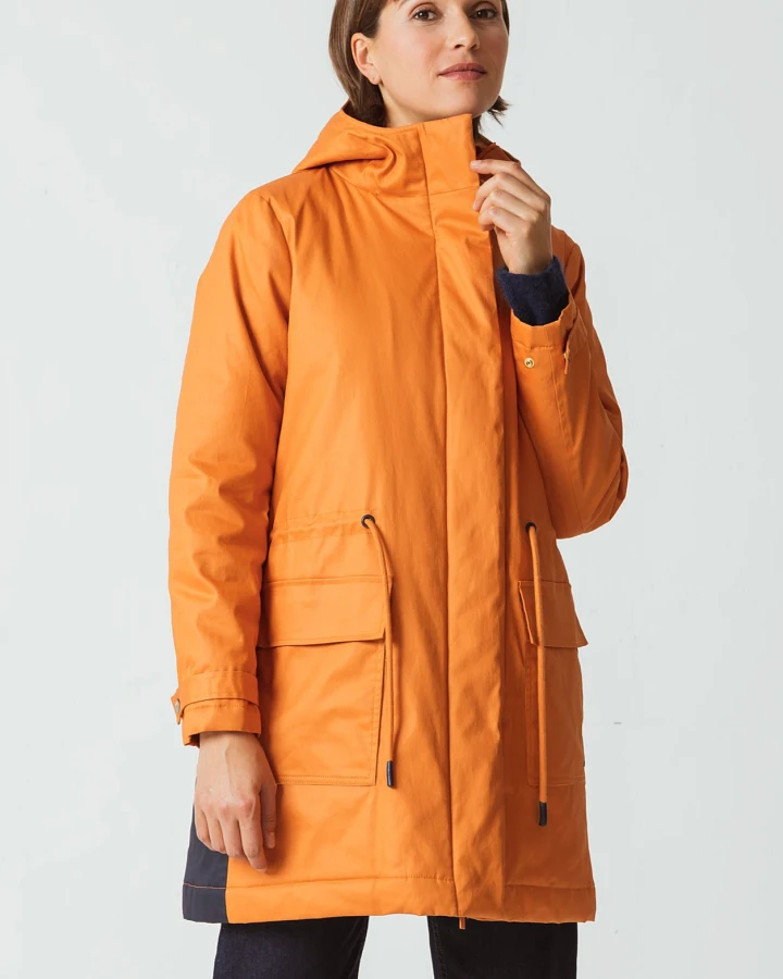 SKFK Damen vegan Jacke Maitane Orange