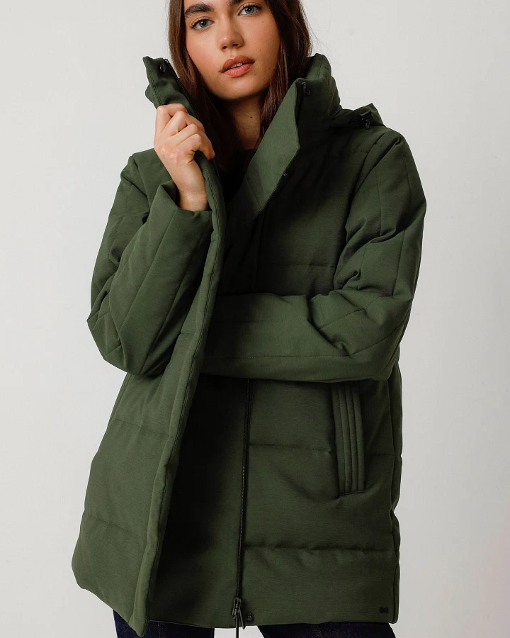 SKFK Damen vegan Jacke Inuntze Grün