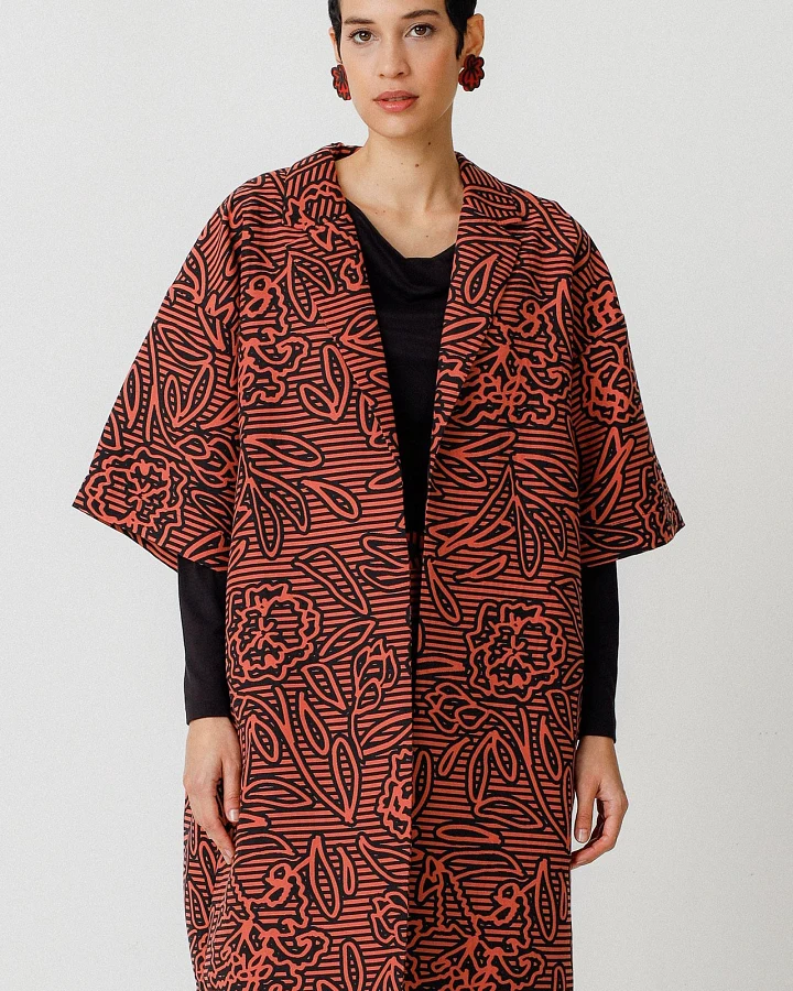 SKFK Damen vegan Jacke Baia Rot
