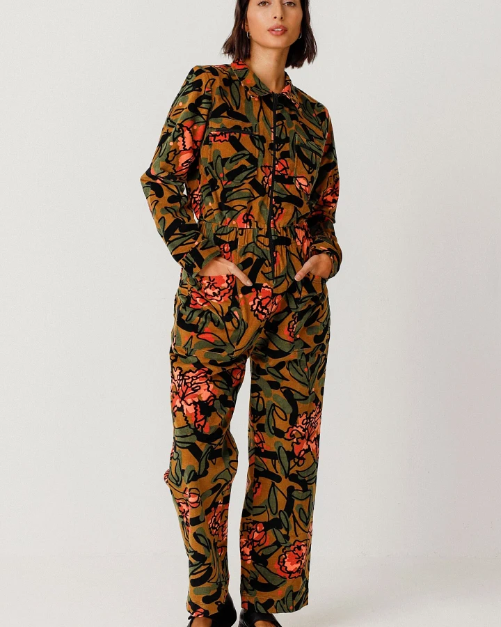 SKFK Damen vegan Jumpsuit Argi Mehrfarbig