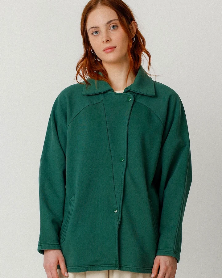 SKFK Damen vegan Jacke Madalen Grün