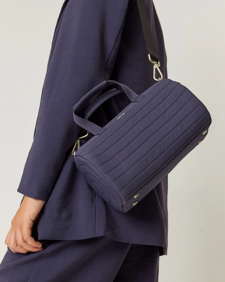 SKFK Damen vegan Tasche Beuda Blau