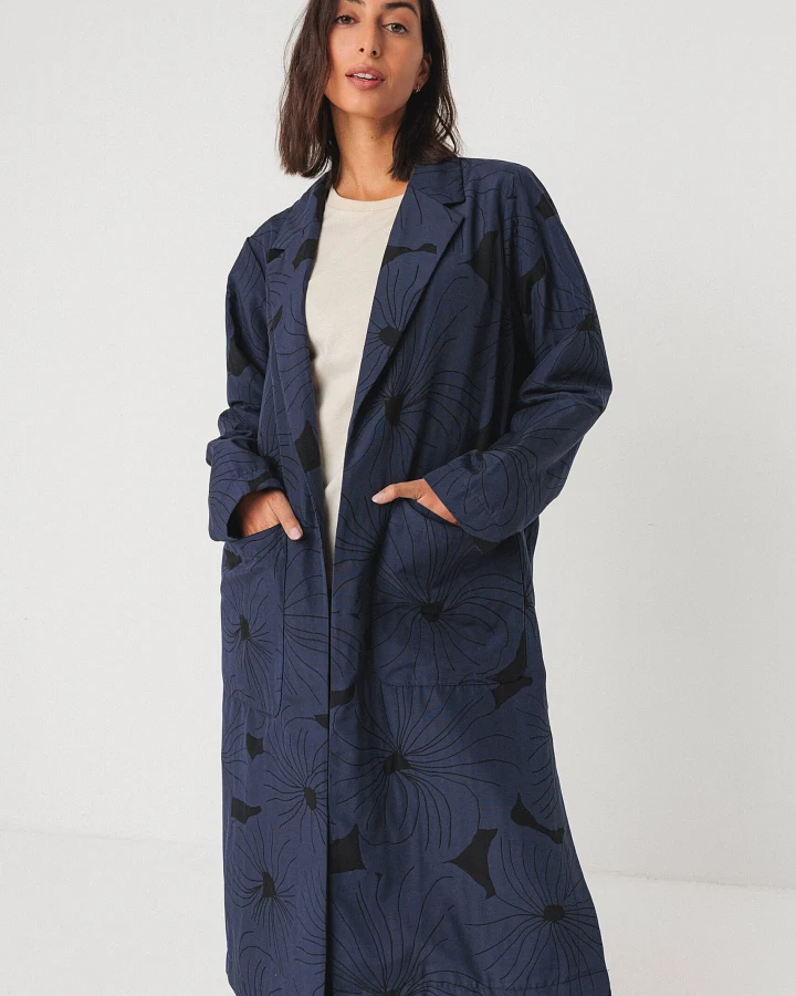 SKFK Damen vegan Blazer Aia Marineblau