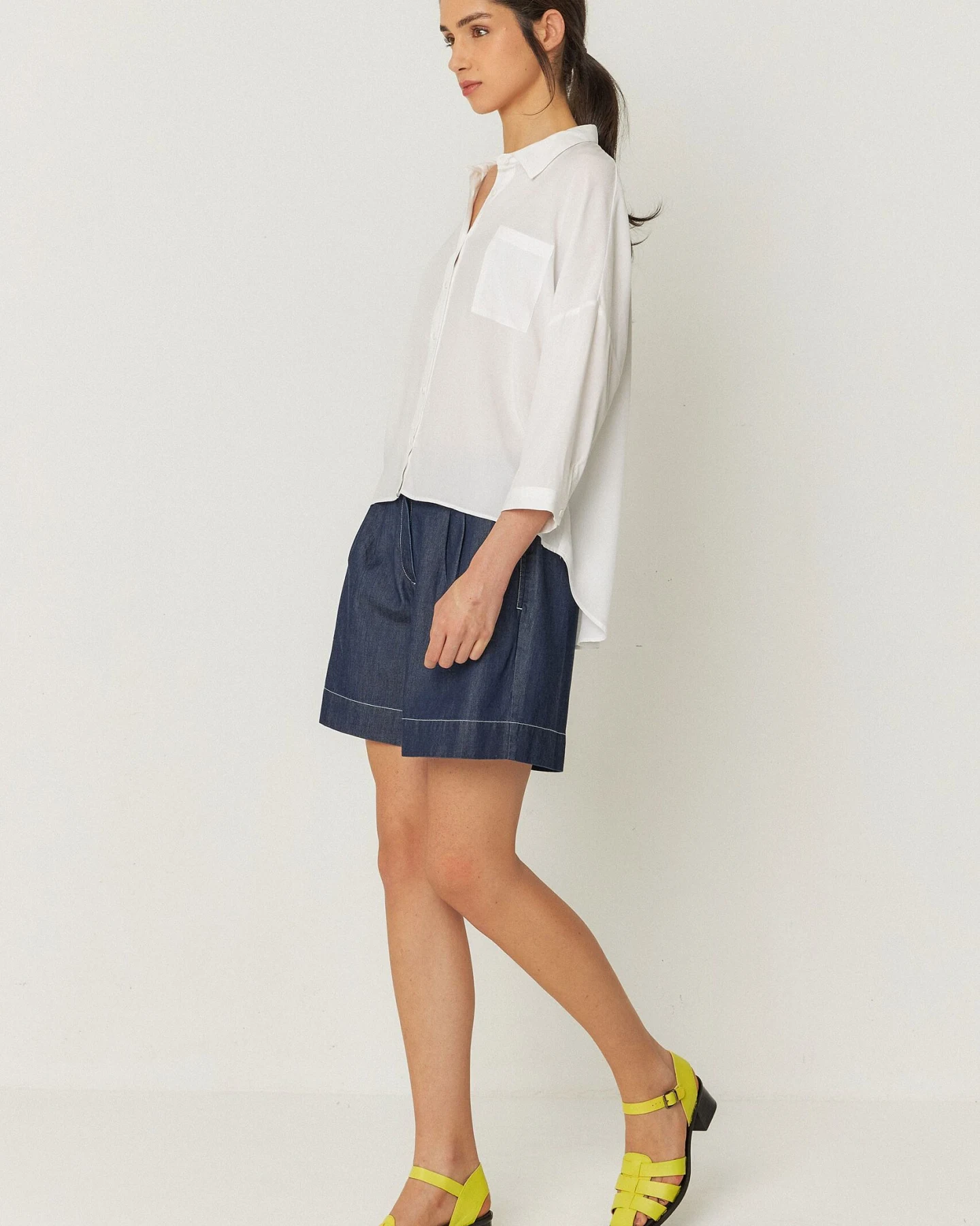 SKFK Damen vegan Shirt Morning White – Ansicht 2