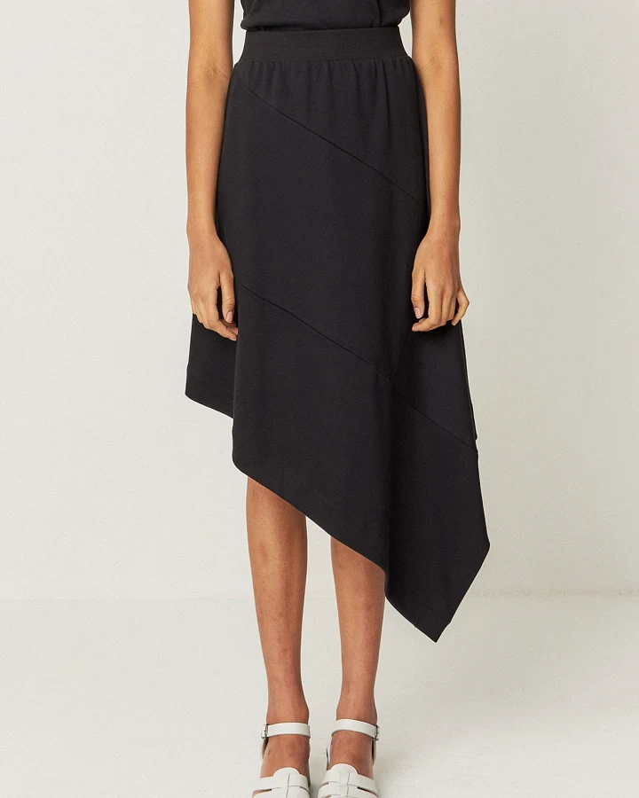SKFK Damen vegan Rock Bruna Schwarz