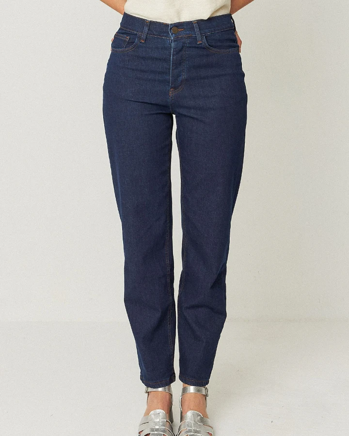 SKFK Damen vegan Hose Amata Blau