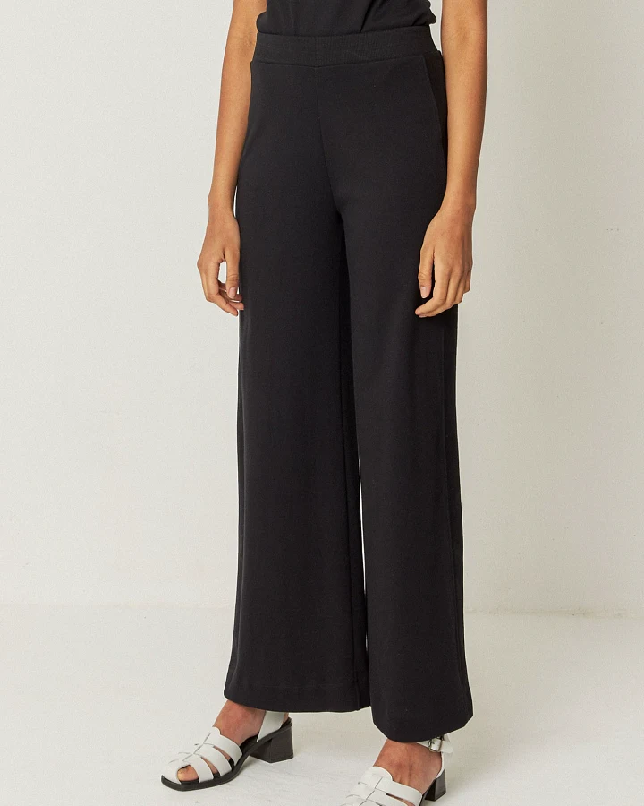 SKFK Damen vegan Hose Elixi Schwarz