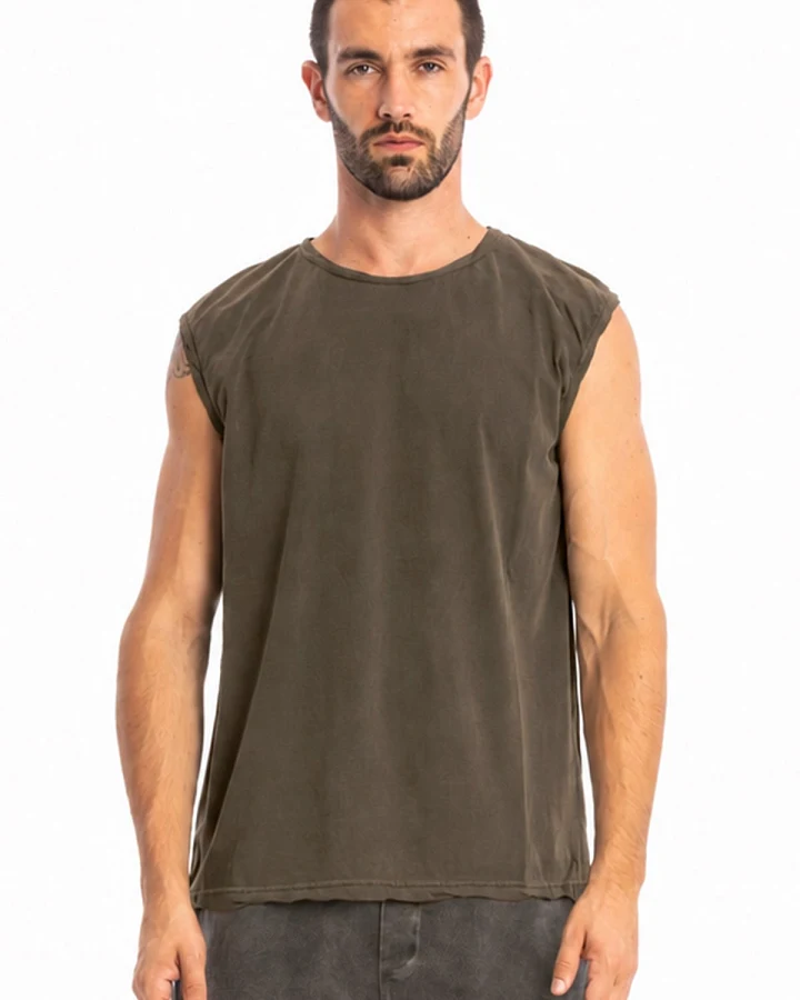 RAVENS VIEW IBIZA Herren vegan T-Shirt Bodhi Ns Bison Brown