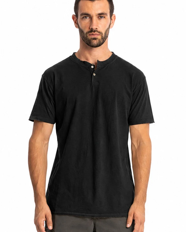 RAVENS VIEW IBIZA Herren vegan T-Shirt Dune Black