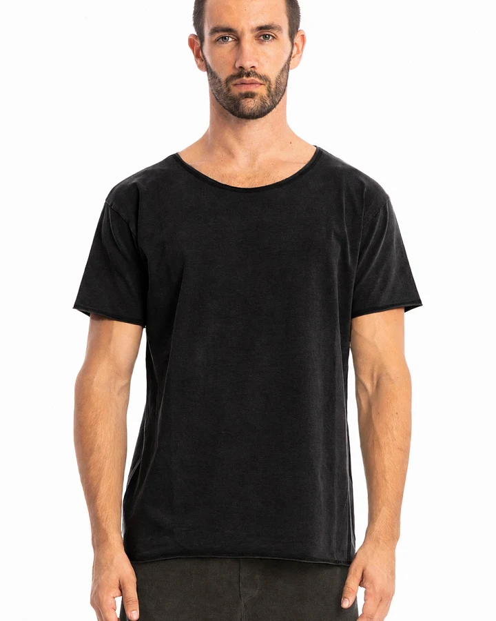 RAVENS VIEW IBIZA Herren vegan T-Shirt Cut Black
