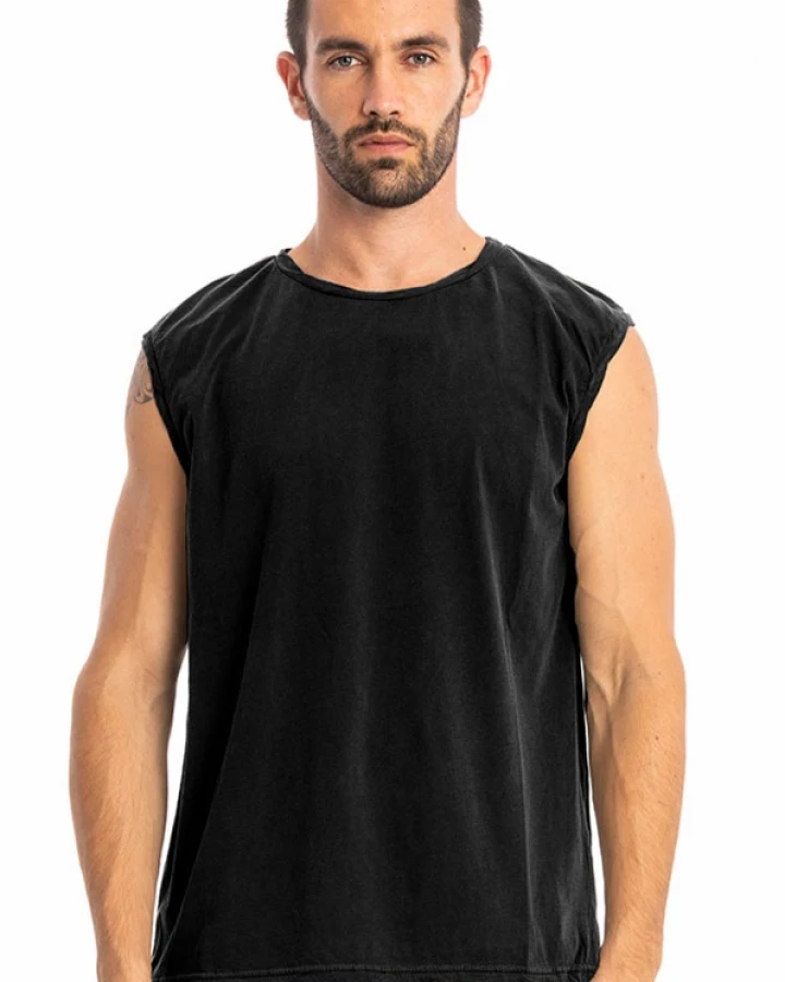 RAVENS VIEW IBIZA Herren vegan T-Shirt Bodhi Ns Schwarz