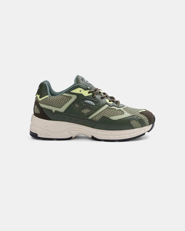 MoEa Herren vegan Sneaker Rush In Kaktusgrün