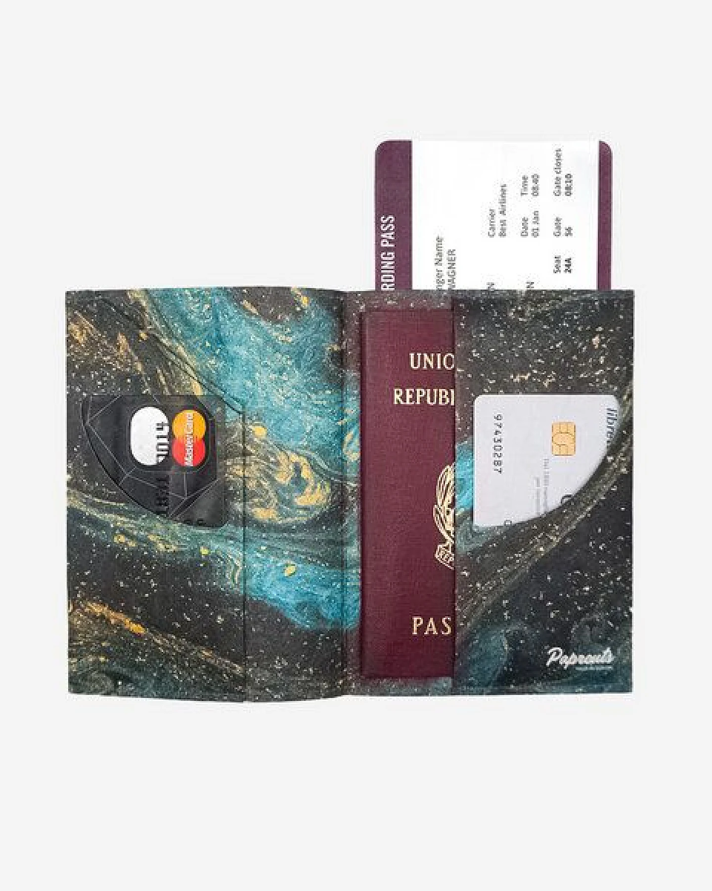 paprcuts RFID Reisepasscover – Ansicht 3