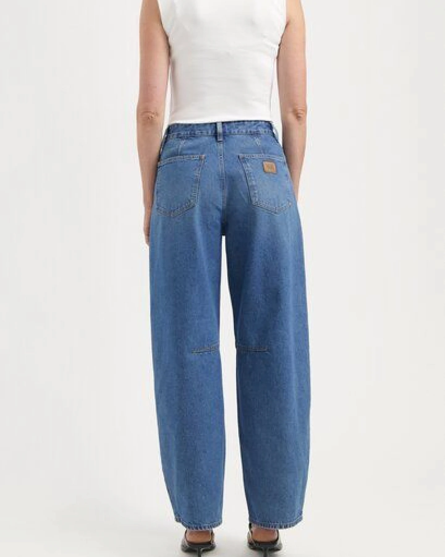 MUD Jeans Damen Jeans "Demi High Balloon - Medium Aged" – Ansicht 3