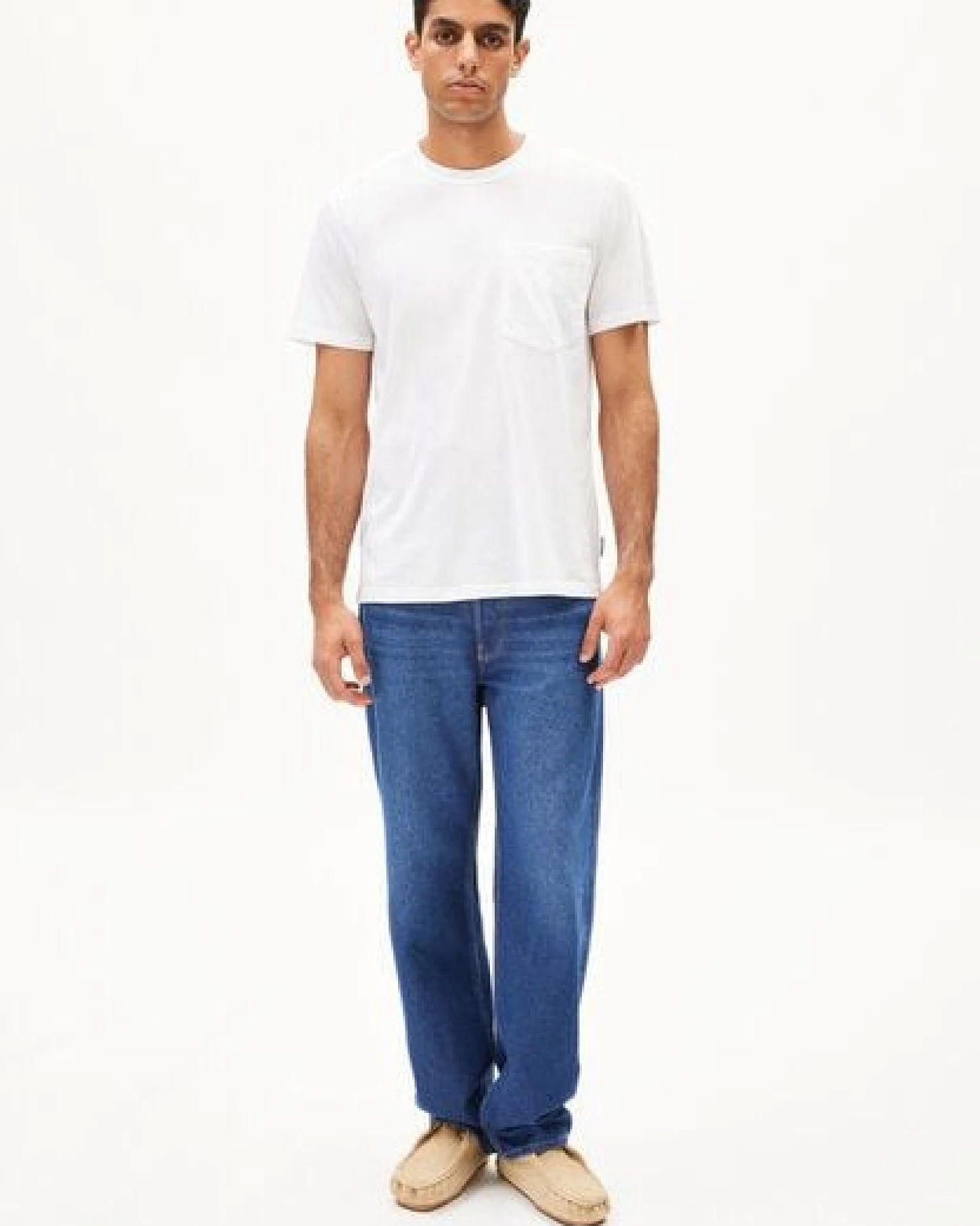 ARMEDANGELS MAARKOS POCKET Herren Midweight T-Shirt aus Bio-Baumwolle – Ansicht 4