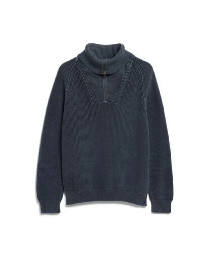 ARMEDANGELS PIGMENT DYE Herren Strickpullover aus 100% Bio-Baumwolle