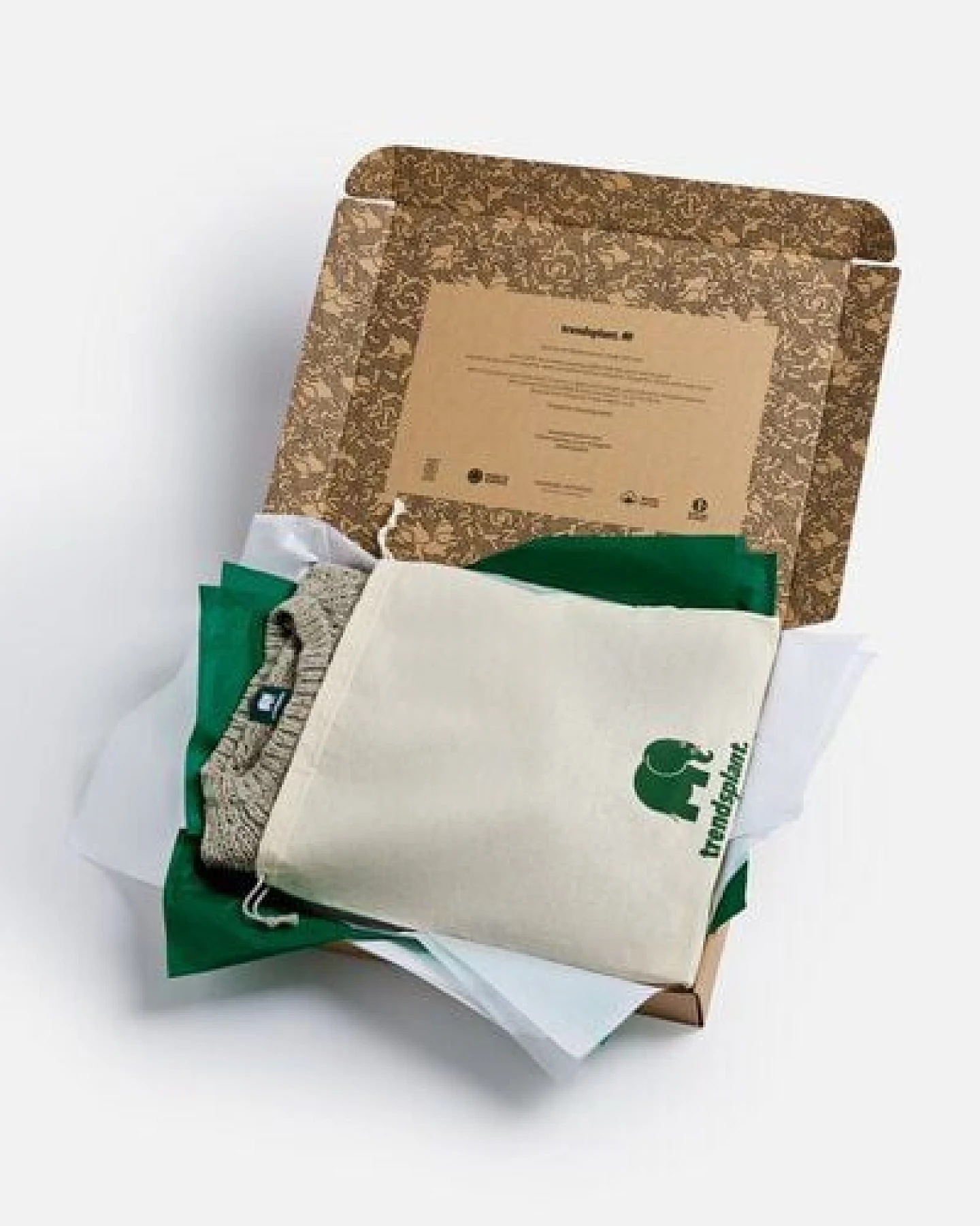 Trendsplant Cotton Gift bag Natural – Ansicht 2