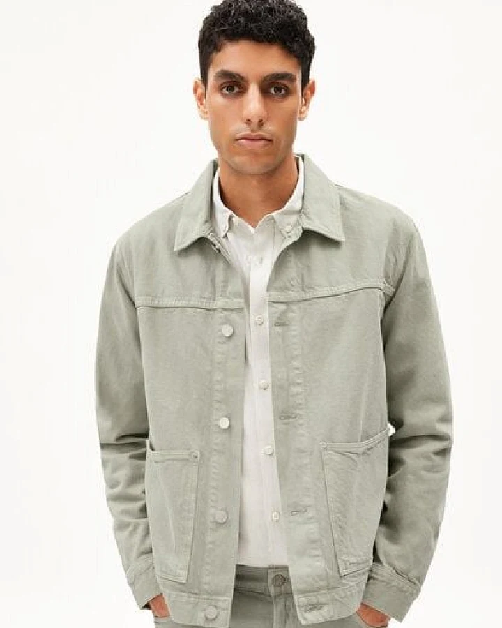 ARMEDANGELS EVAAN Herren Jeansjacke aus recycelter Baumwolle