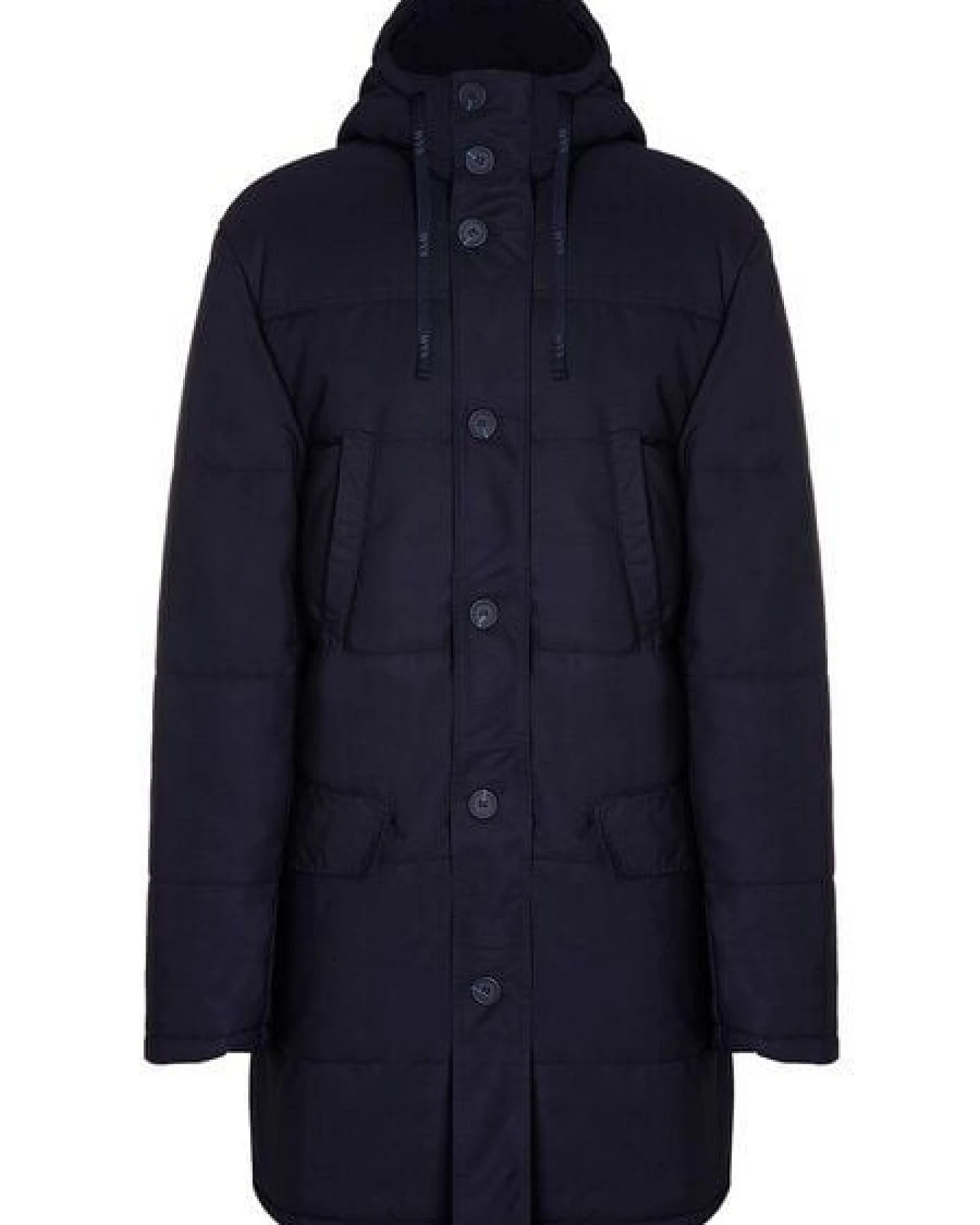 Will's Vegan Shop Recycelter gesteppter Parka – Ansicht 2