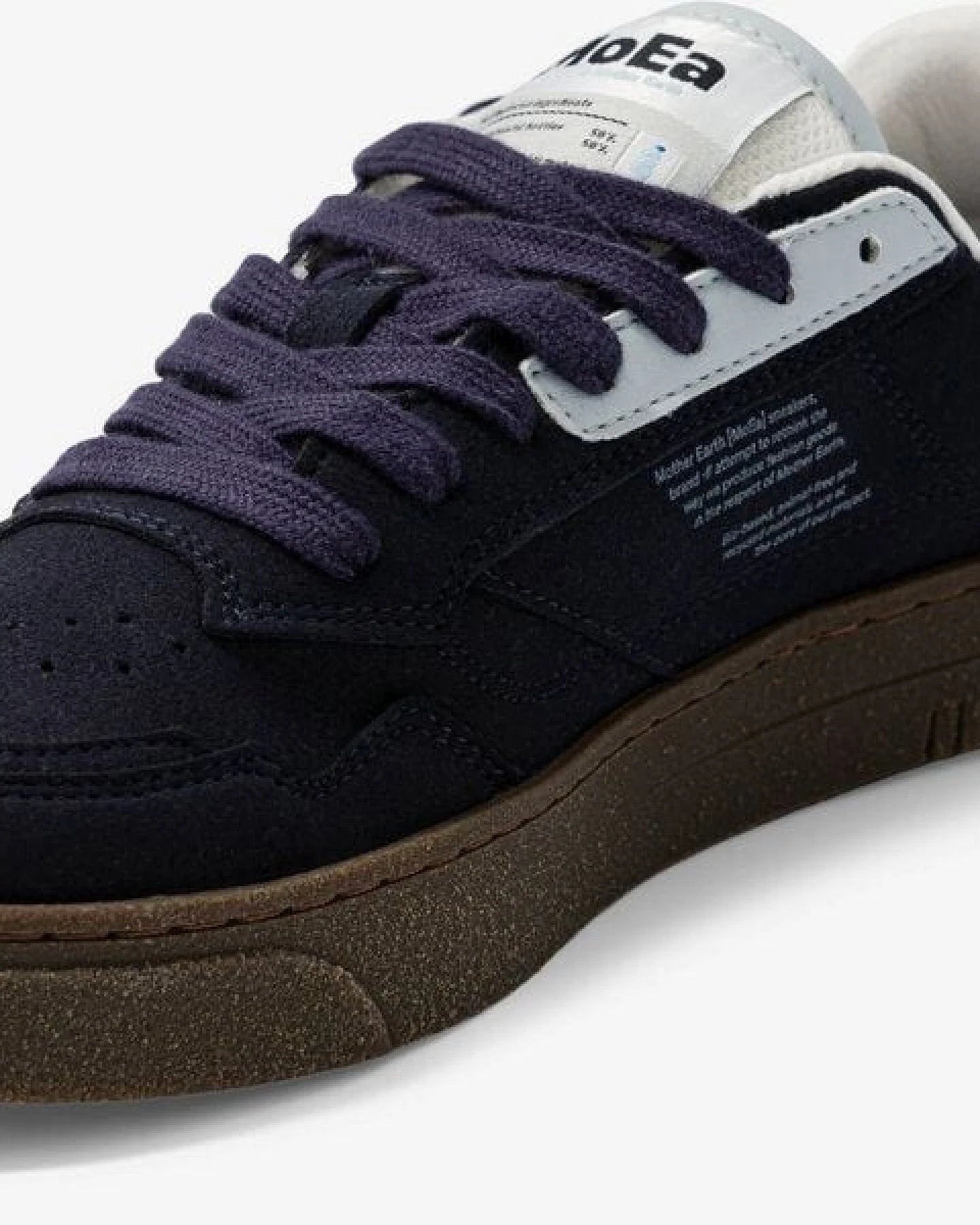MoEa Sneakers GEN9 - Pet Navy & Sky Blue Suede – Ansicht 3