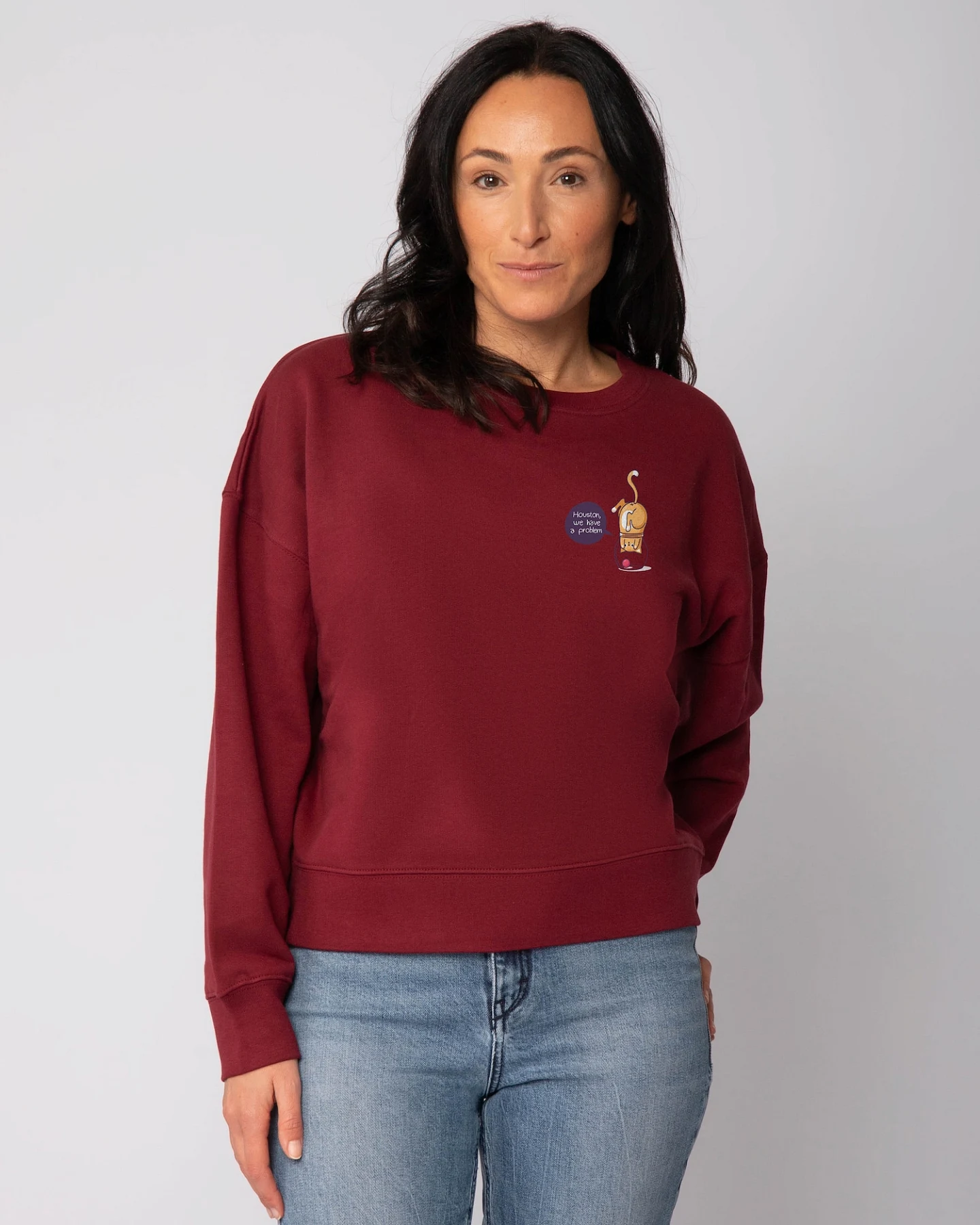 Watapparel Sweatshirt Funny Cat – Ansicht 2