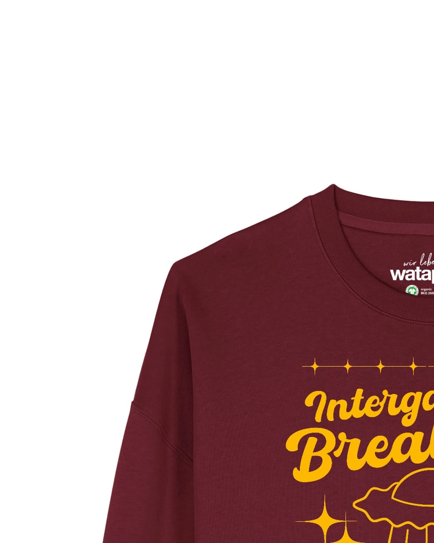 Watapparel Sweatshirt Intergalactic Breakfast – Ansicht 3