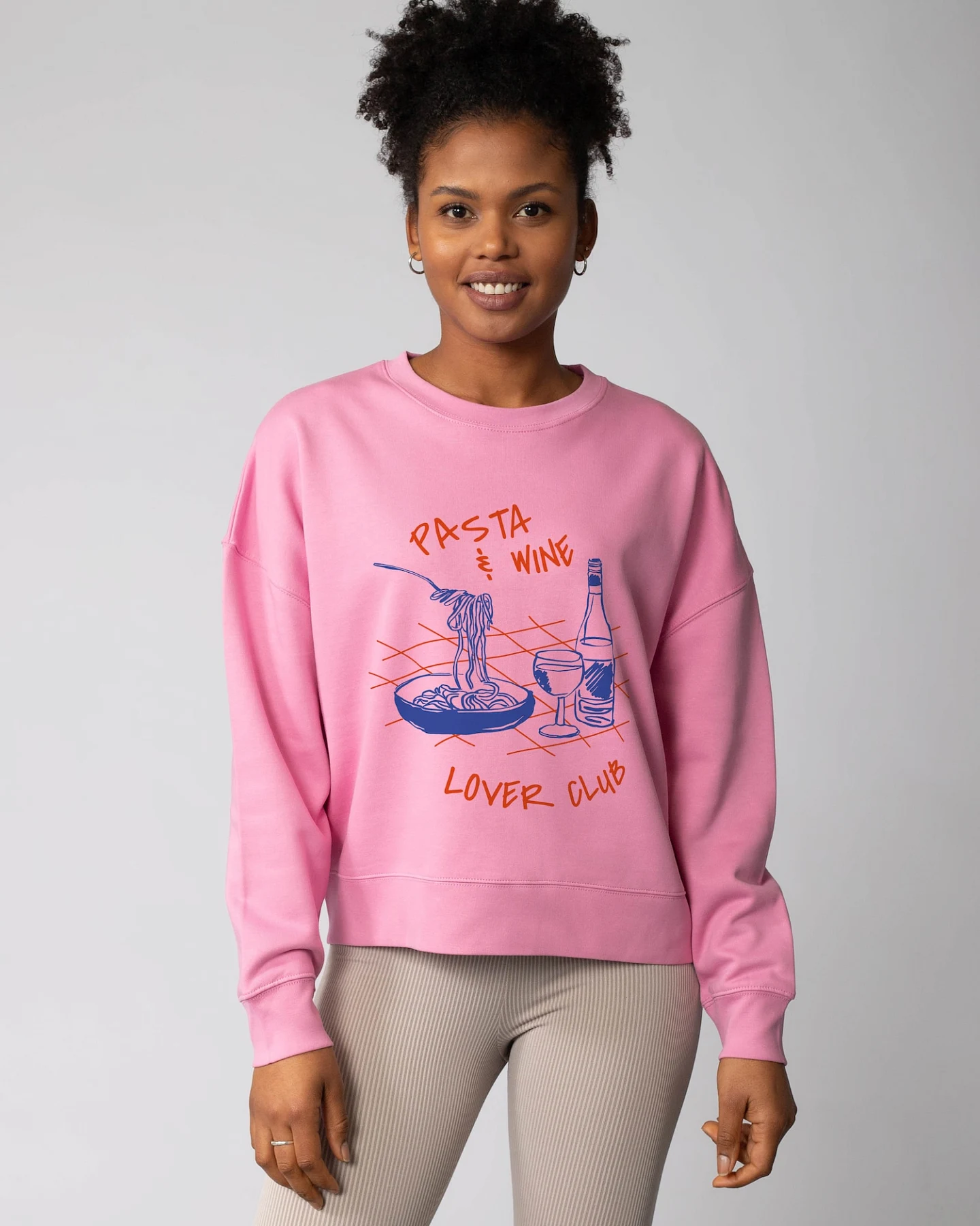 Watapparel Sweatshirt Pasta lover club – Ansicht 2