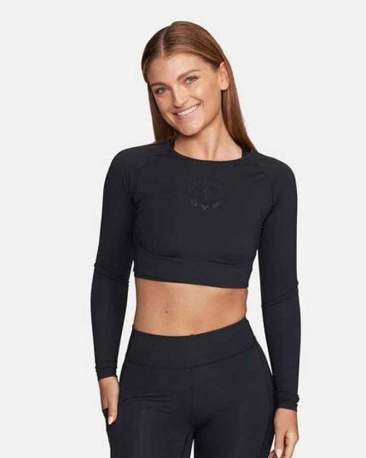 Gold's Gym kurzes Langarmshirt „Helen“