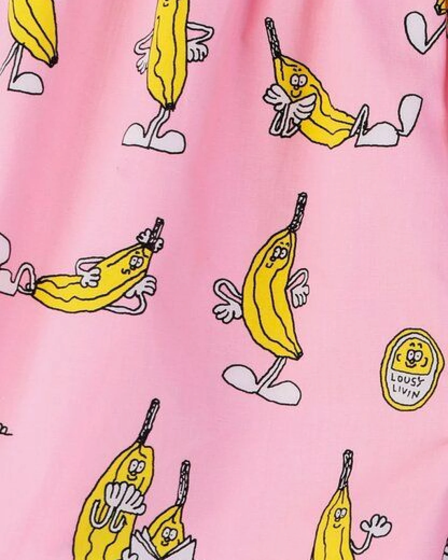 Lousy Livin Weite Boxershorts BANANA aus 100% Bio-Baumwolle – Ansicht 3
