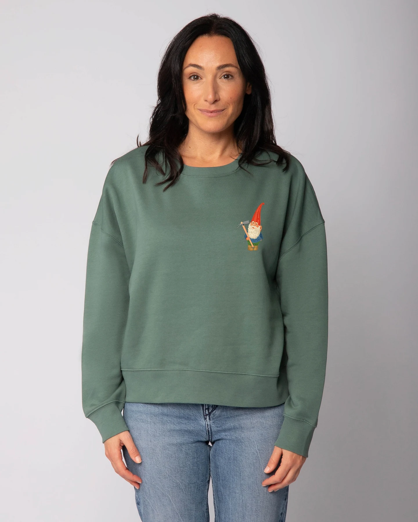 Watapparel Sweatshirt Gartenzwerg – Ansicht 2