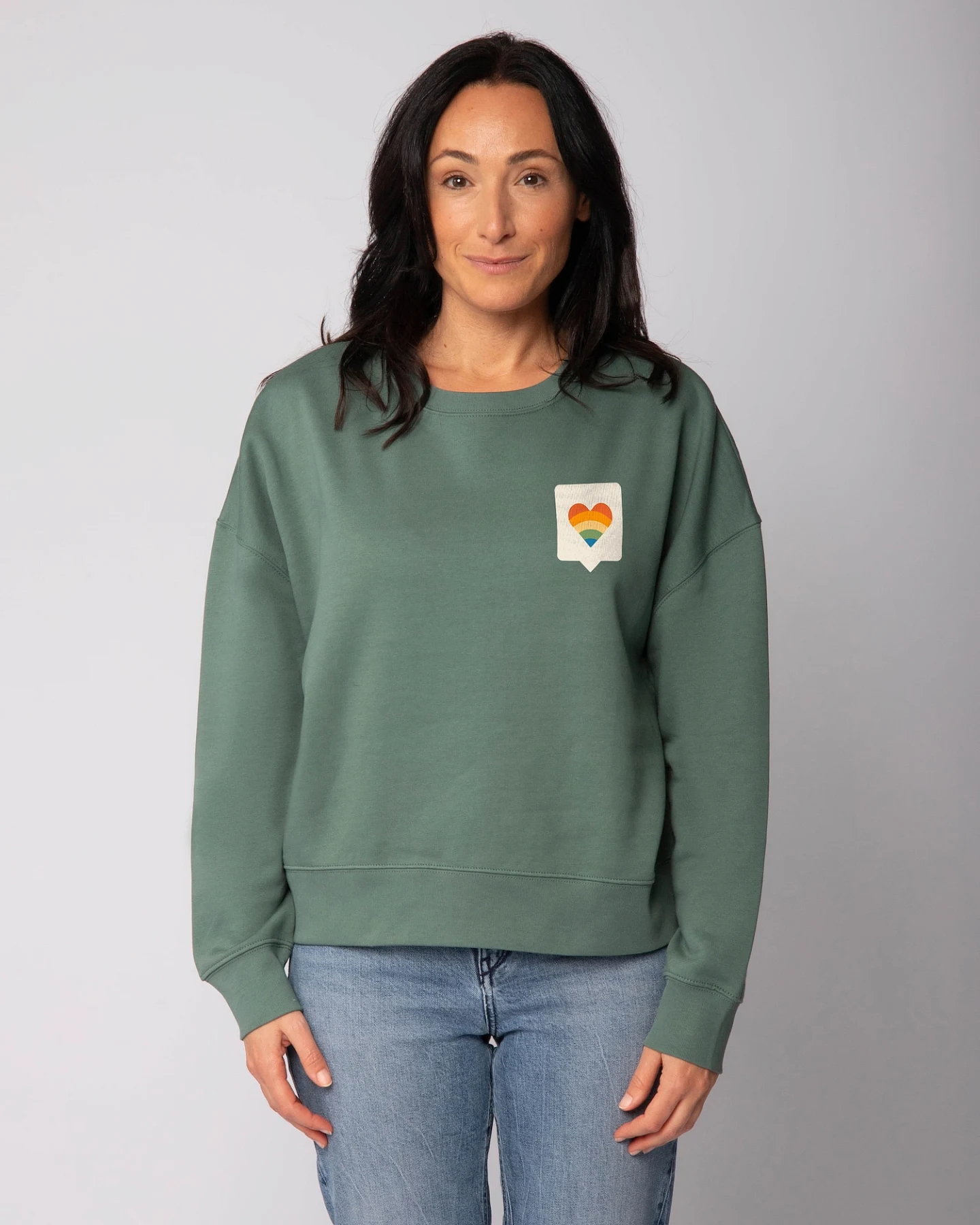 Watapparel Sweatshirt Von Herzen – Ansicht 2