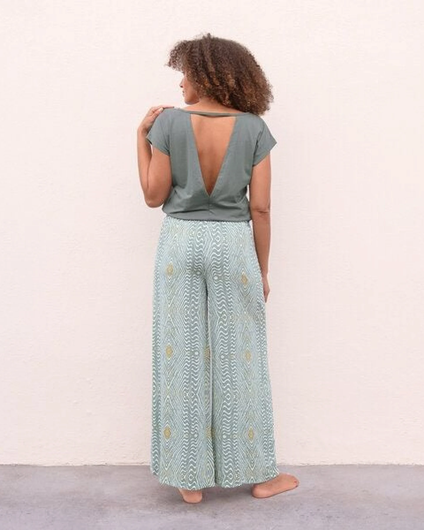 Jaya MELODY - Damen - leichte Sommerhose für Yoga und Freizeit – Ansicht 3