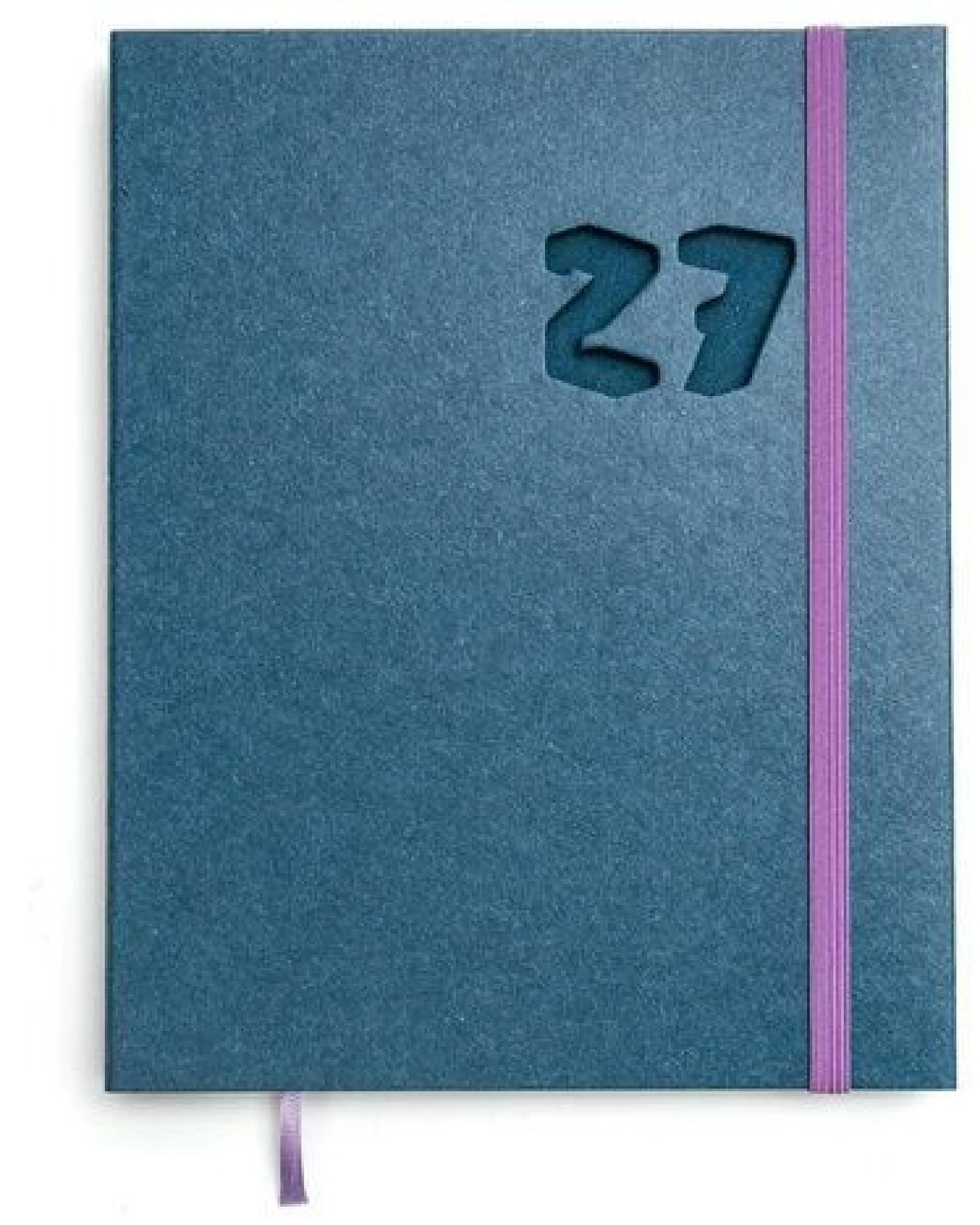 tyyp Terminplaner 2027 – Buchkalender A5+ mit Schweizer Broschur – Recyclingpapier – vegan & handgefertigt ✓ Mit Raum für Achtsamkeit – Ansicht 2