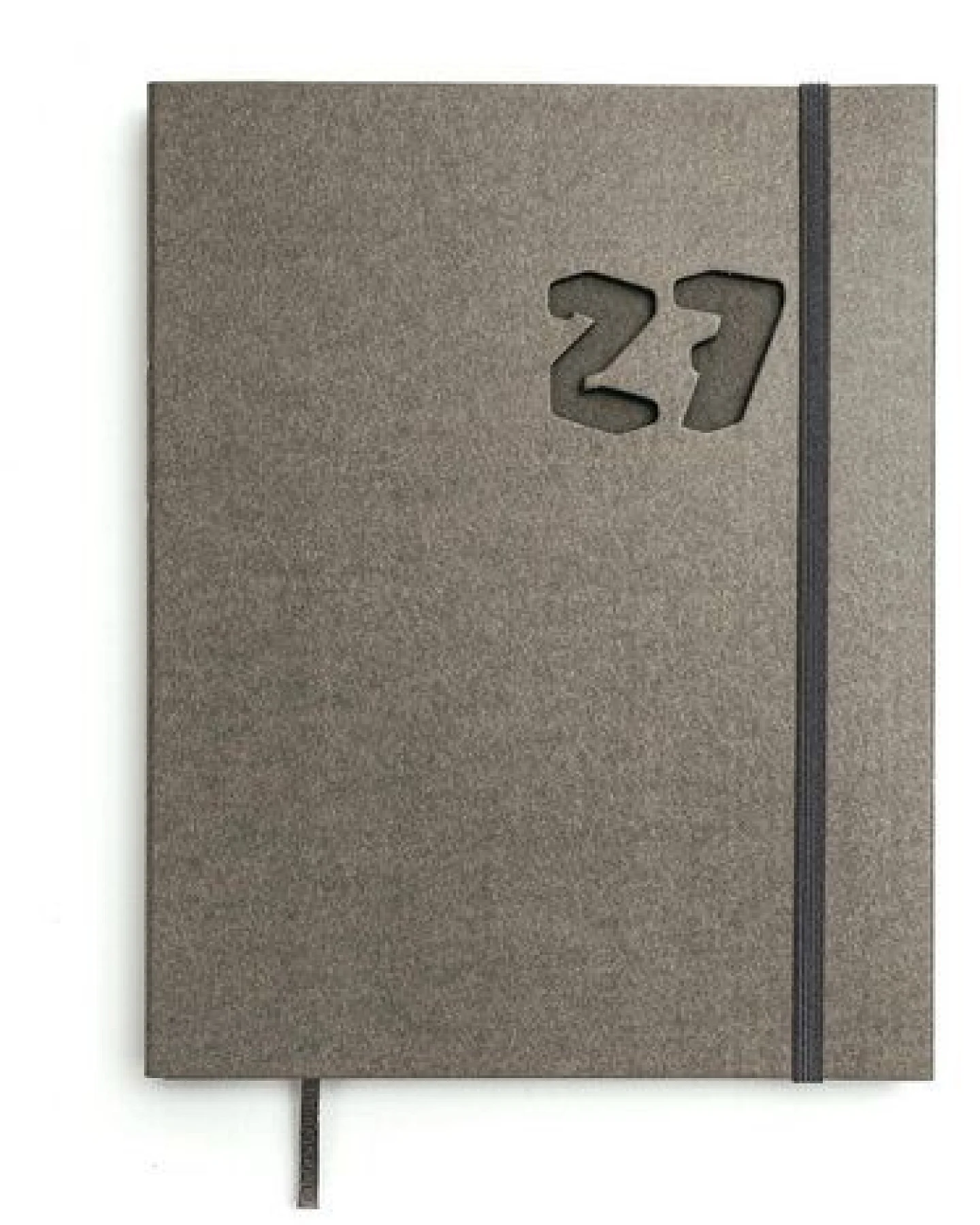 tyyp Terminplaner 2027 – Buchkalender A5+ mit Schweizer Broschur – Recyclingpapier – vegan & handgefertigt ✓ Mit Raum für Achtsamkeit – Ansicht 3