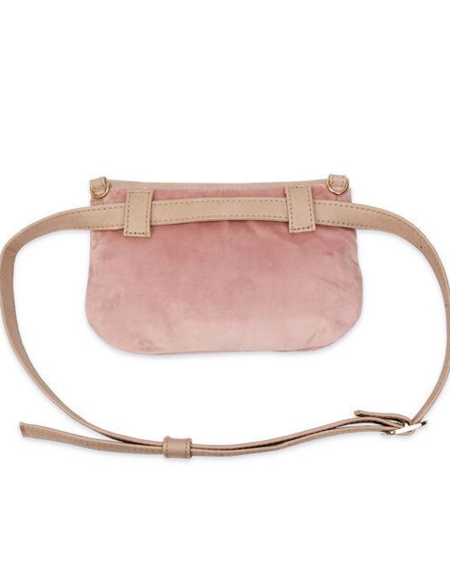 lille mus Vegane Gürteltasche GERIT 3in1-Tasche Clutch Umhängetasche Kunstleder/Samt – Ansicht 4