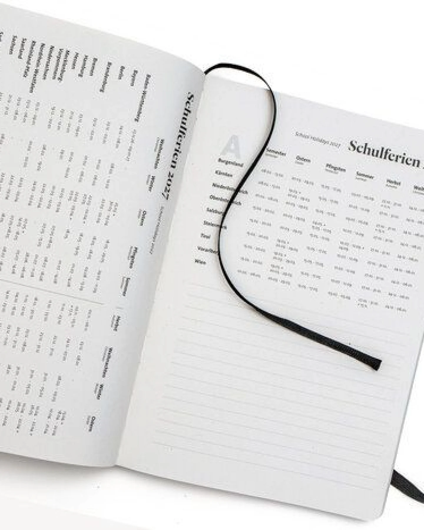 tyyp Kalender 2027 mit Holzcover – Taschenkalender A5 aus Kiefer (FSC) & Recyclingpapier – vegan & handgefertigt – Ansicht 4