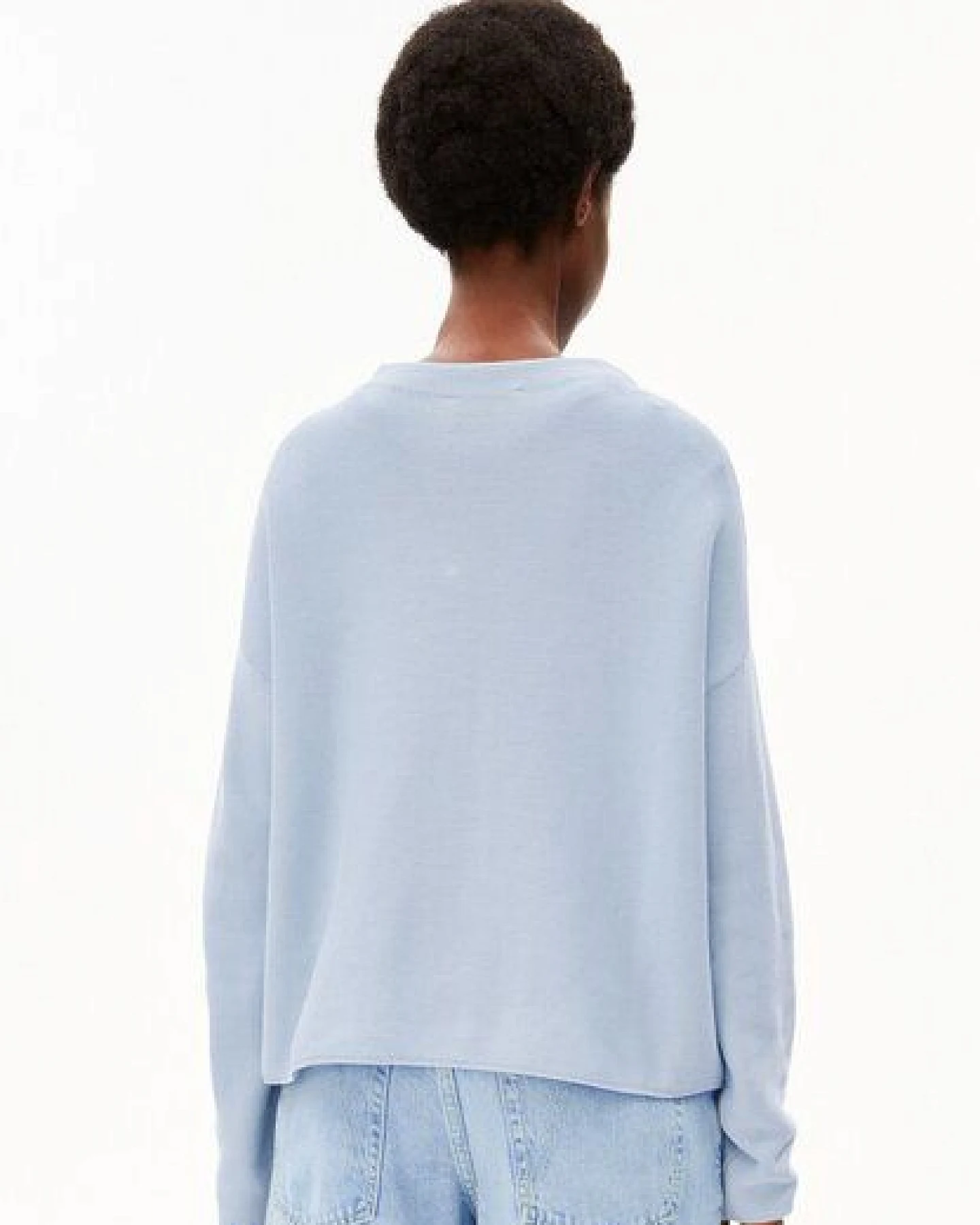 ARMEDANGELS MERINAA LINKS LINKS Damen Strickpullover aus 100% Bio-Baumwolle – Ansicht 2