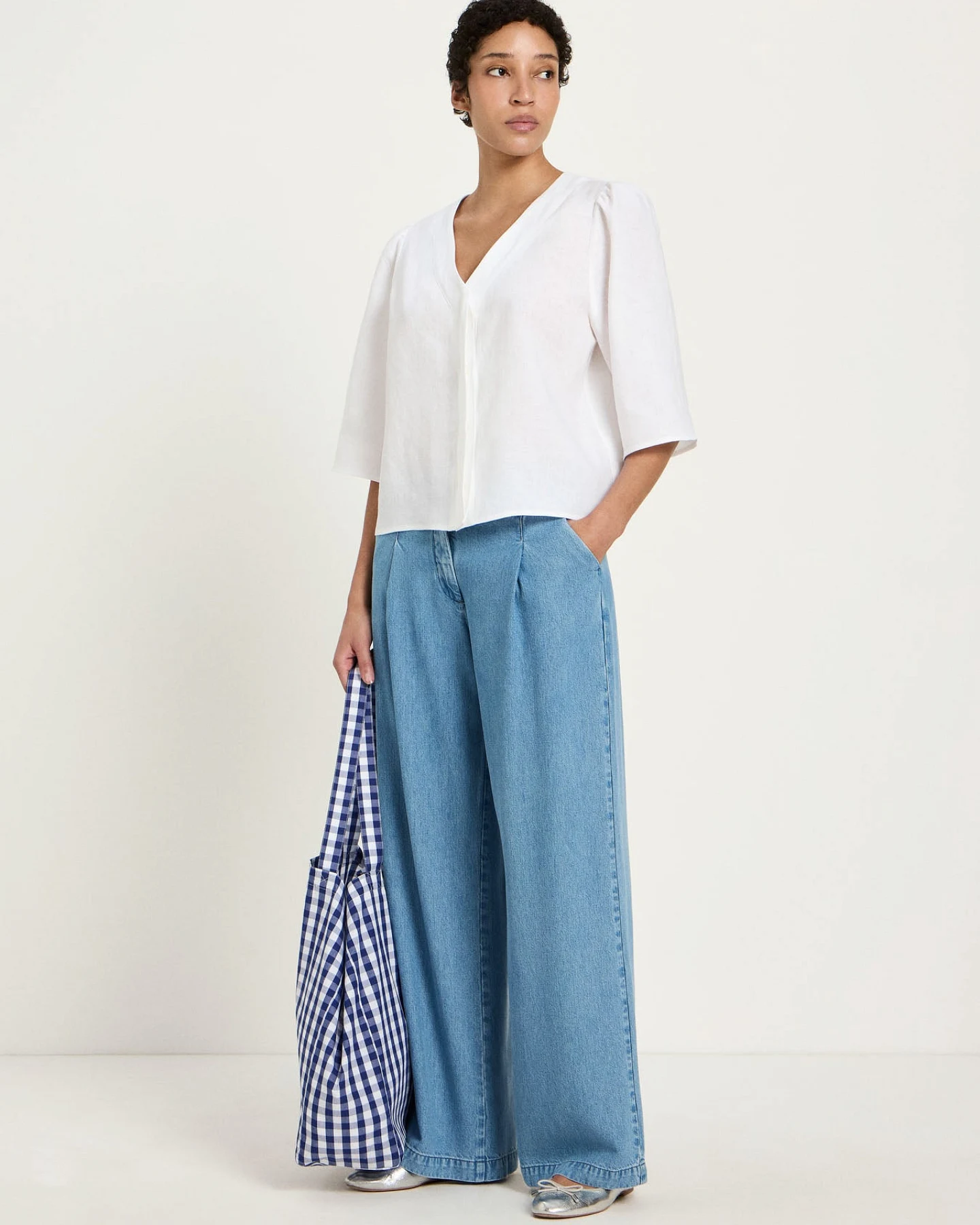 3/4 Arm Bluse (GOTS) – Ansicht 5