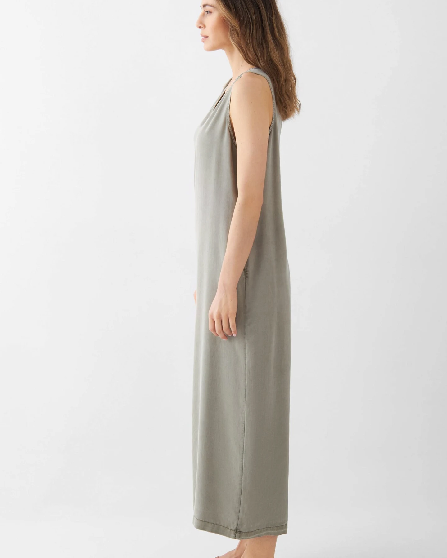 Dawn Damen vegan Jumpsuit Moonlight Rock Olive – Ansicht 2