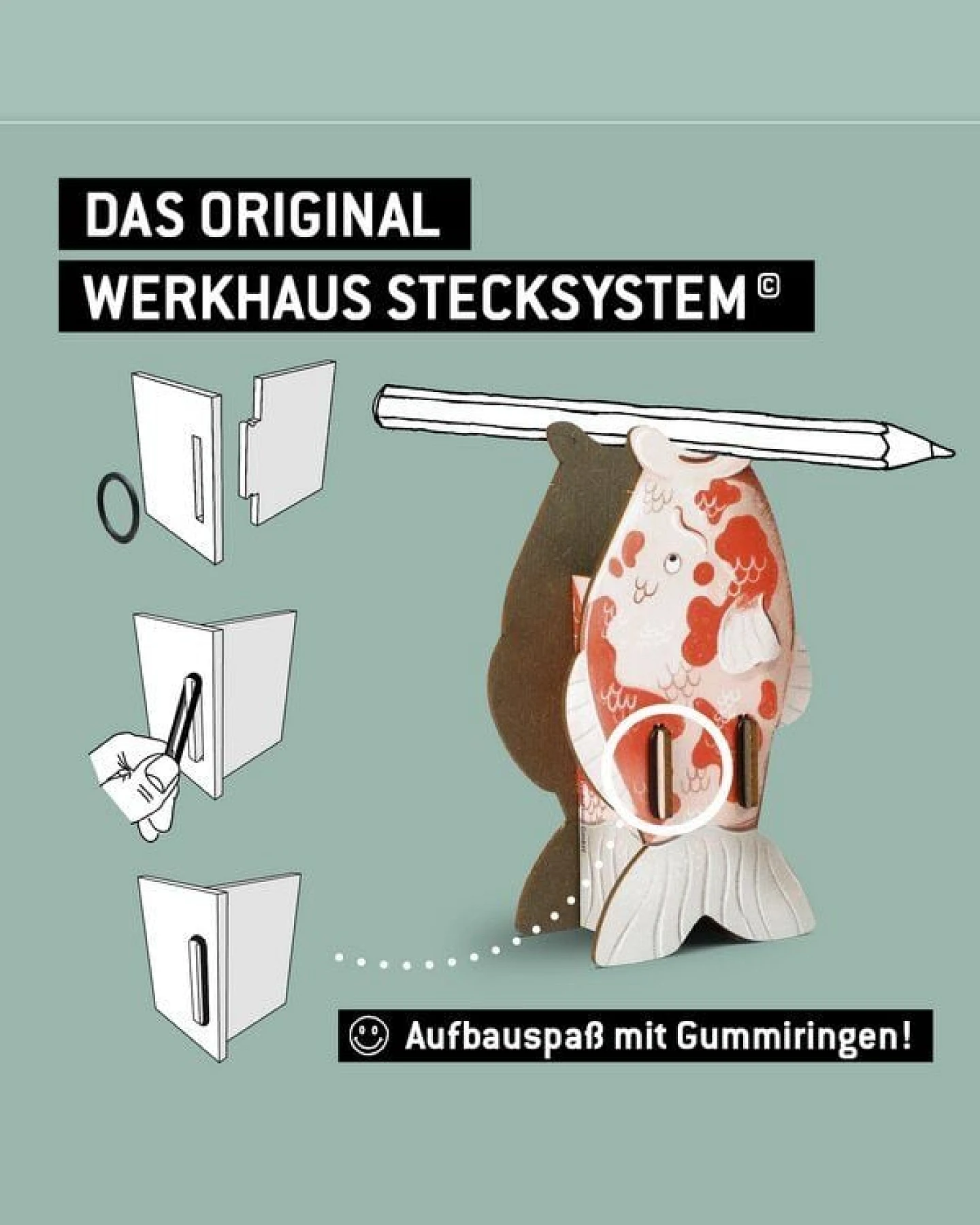 WERKHAUS Stiftebuddy - Koi Yoko – Ansicht 3