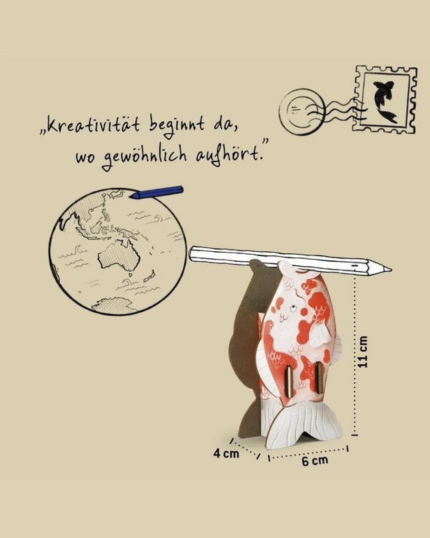 WERKHAUS Stiftebuddy - Koi Yoko – Ansicht 4