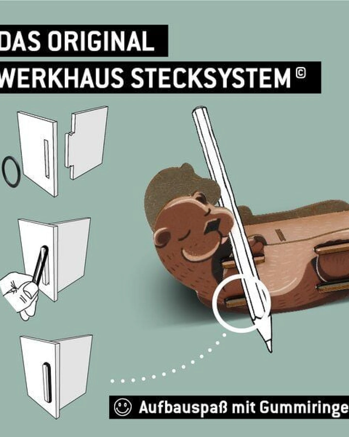 WERKHAUS Stiftebuddy - Otter Lotti – Ansicht 3